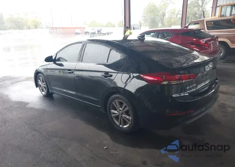 2018 Hyundai Elantra Sel from USA, damaged, VIN KMHD84LF9JU470275